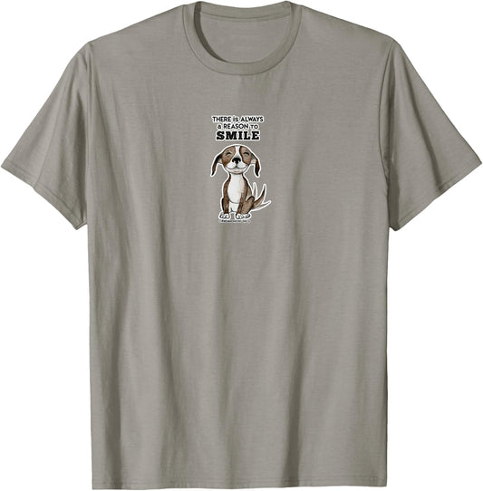 Red and Howling Smile Dog Women Girls Kids T-Shirt - T-Shirt | Sand