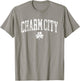 Charm City Baltimore Maryland St Patricks Day Clover green T-Shirt - T-Shirt | Sand