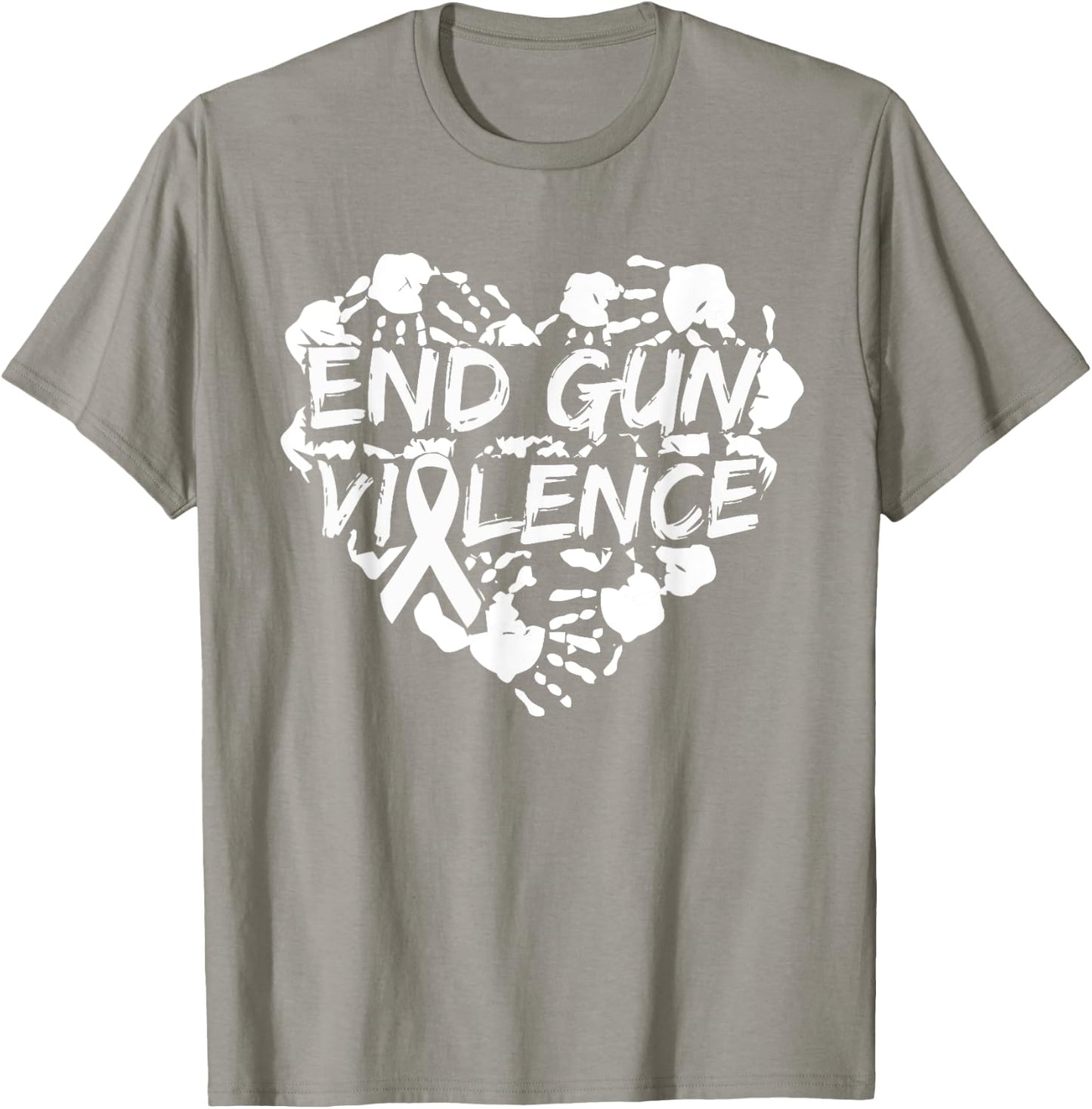 Wear Orange Protect Children Enough End Gun Violence T-Shirt - T-Shirt | Sand