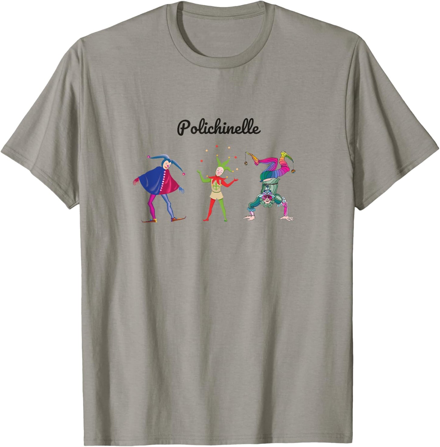 POLICHINELLE NUTCRACKER Christmas Ballet Dancer Graphic T-Shirt - T-Shirt | Sand