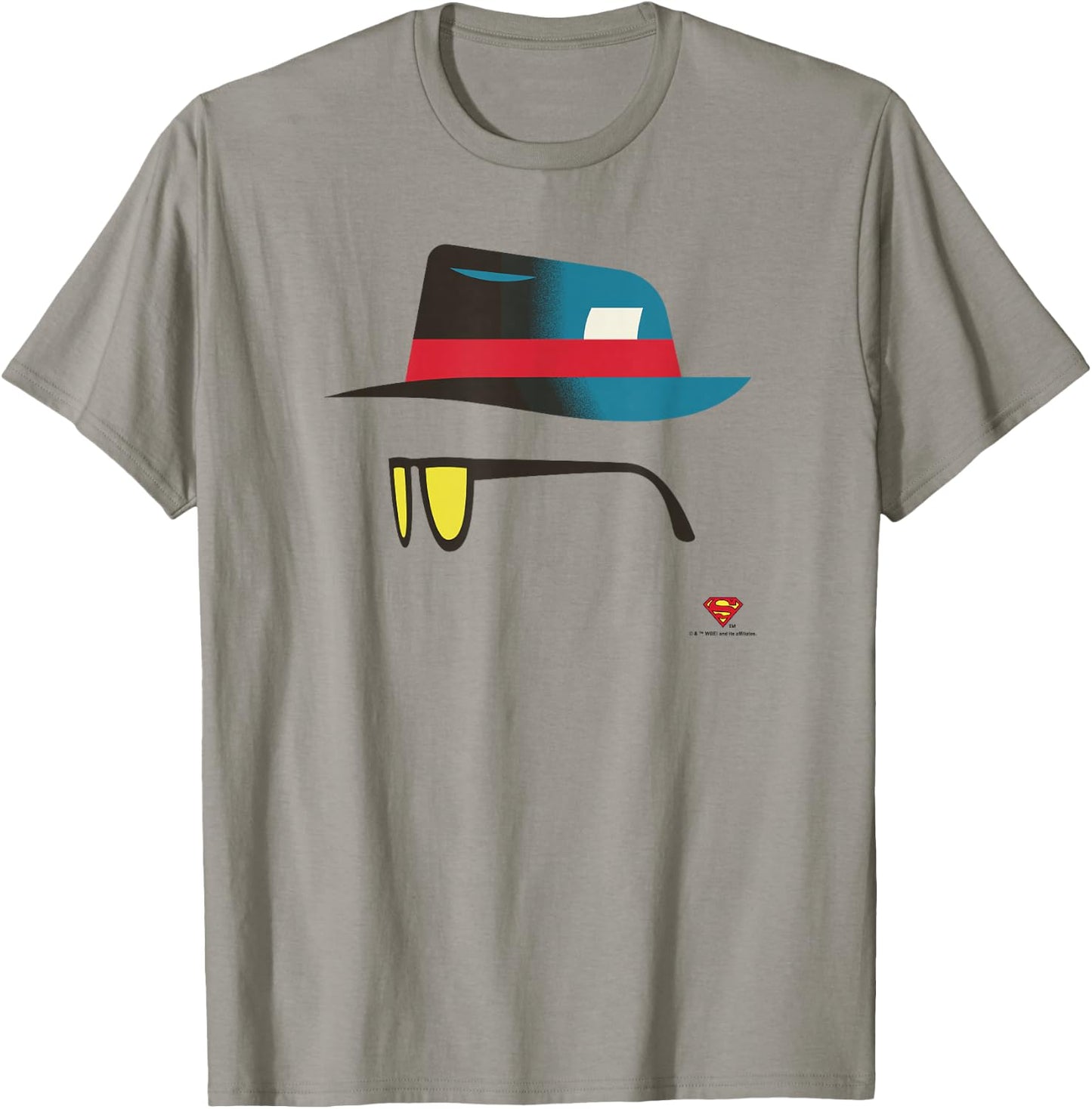 WB100 DC Comics Superman Clark Kent Secret Identity T-Shirt - T-Shirt | Sand