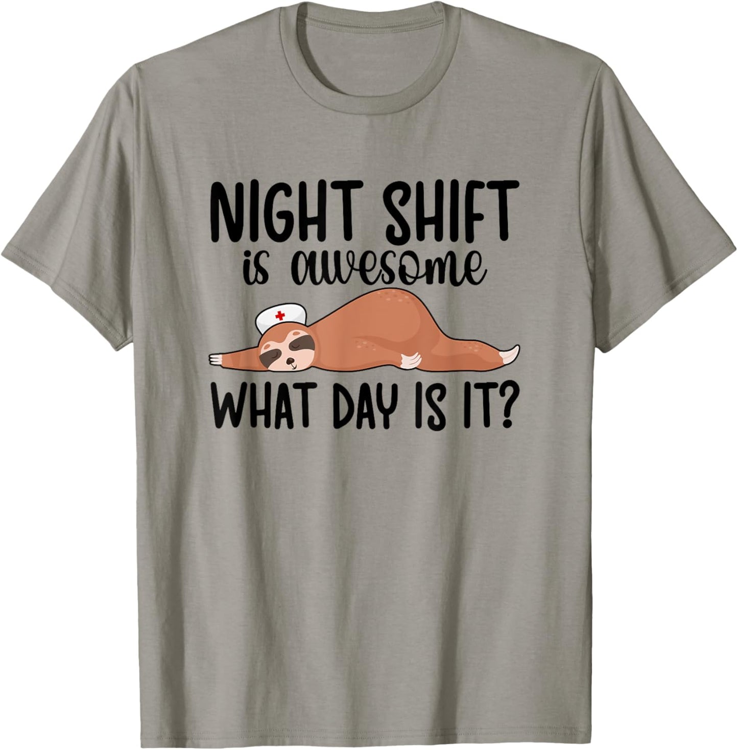 Night Shift CNA Funny Certified Nursing Assistant T-Shirt - T-Shirt | Sand