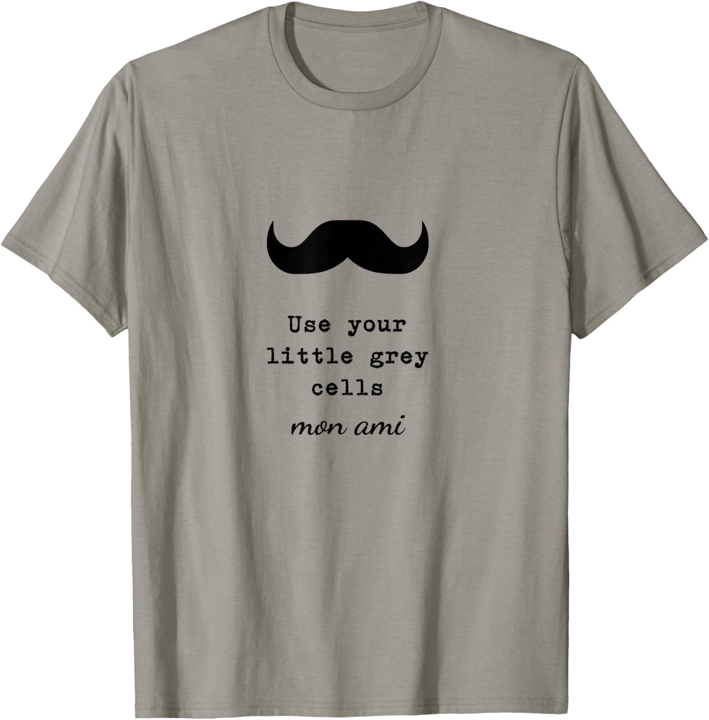 Poirot, Use Your Little Grey Cells, Books T-Shirt - T-Shirt | Sand