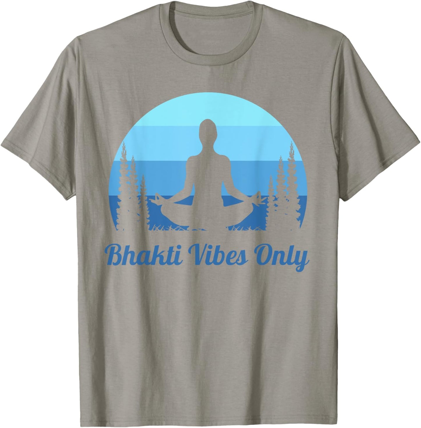 Bhakti Yoga Lotus Quote T-Shirt - T-Shirt | Sand