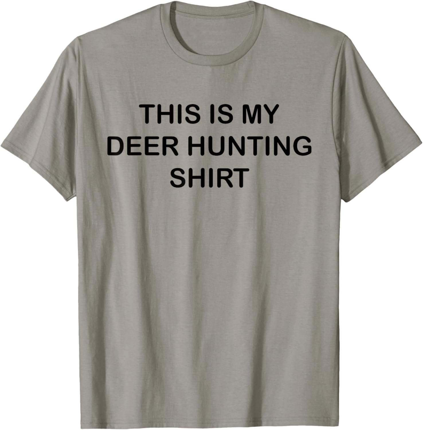 This Is My Deer Hunting Shirt Funny Blaze Orange T-Shirt - T-Shirt | Sand