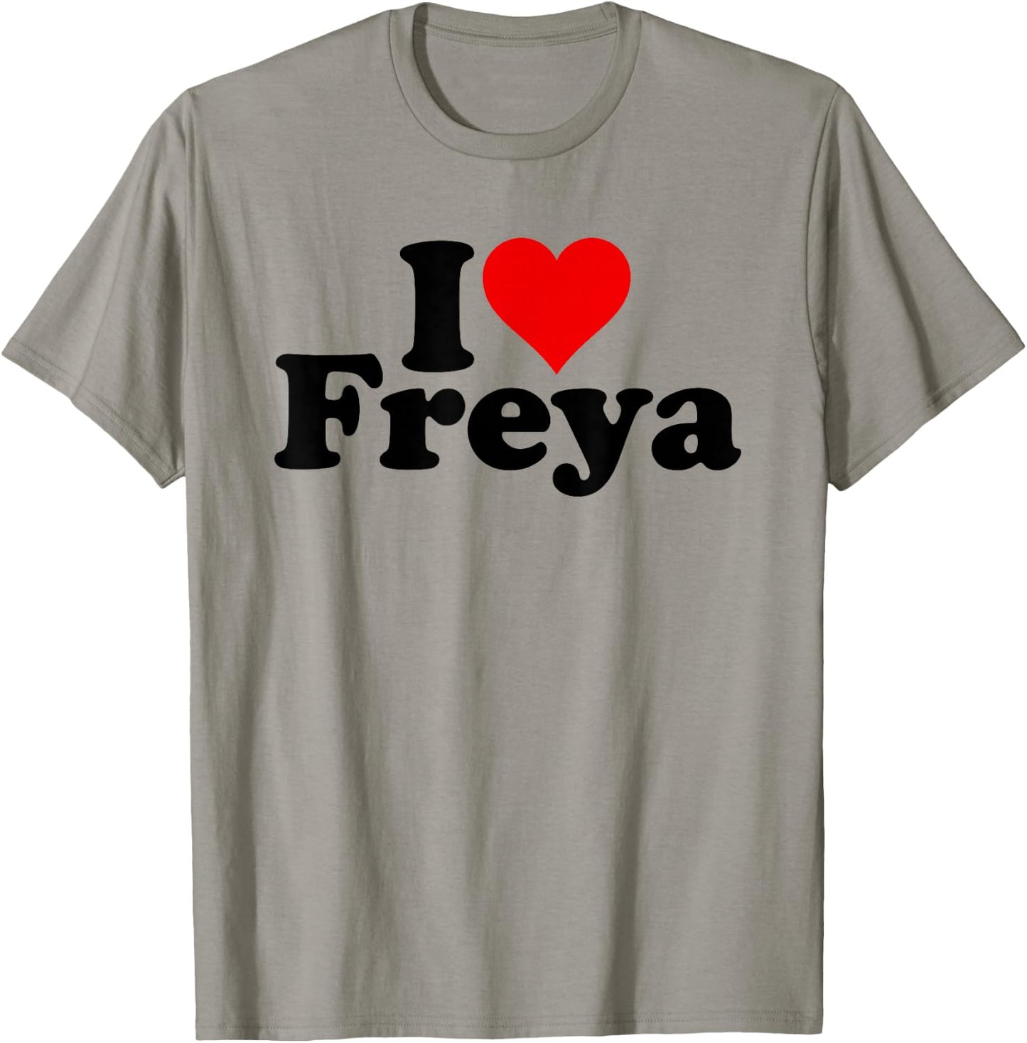 I Love Heart Freya T-Shirt - T-Shirt | Sand