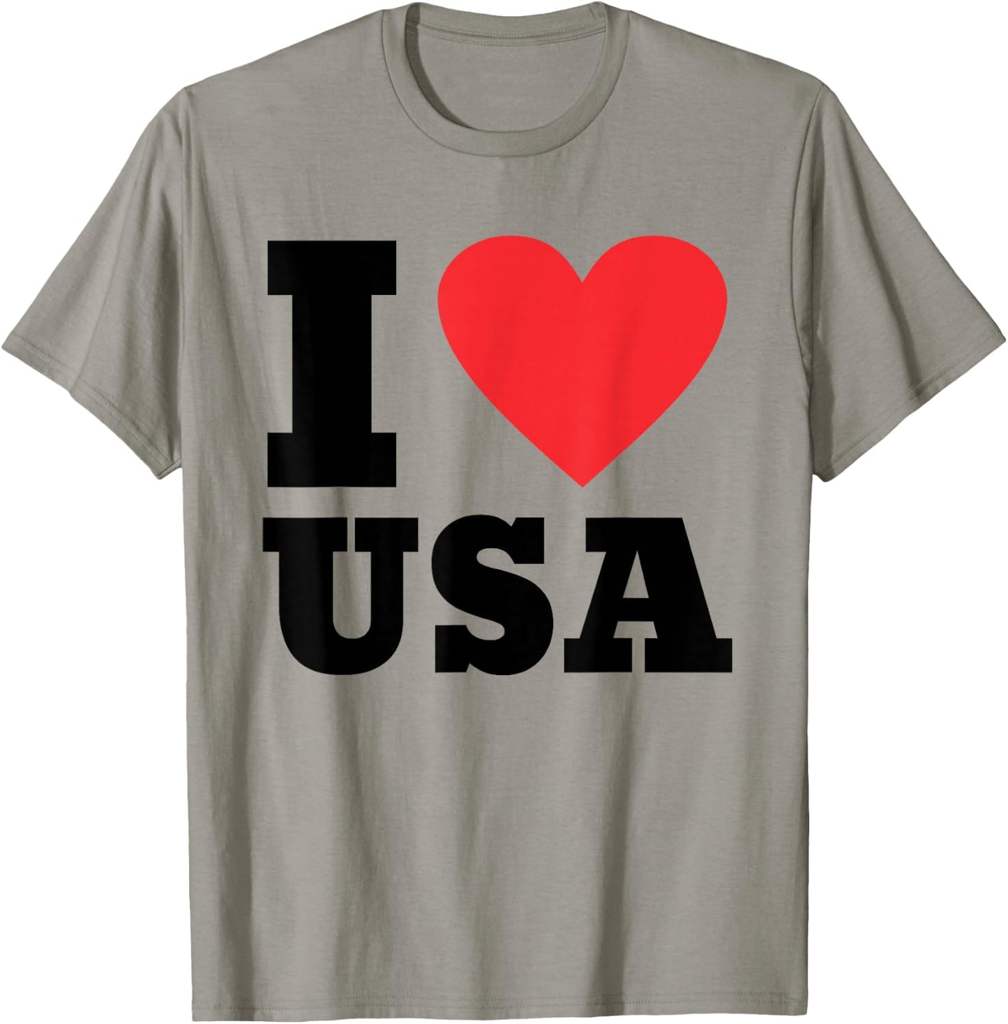 I Love USA Collection I Heart USA Family Travel USA T-Shirt - T-Shirt | Sand