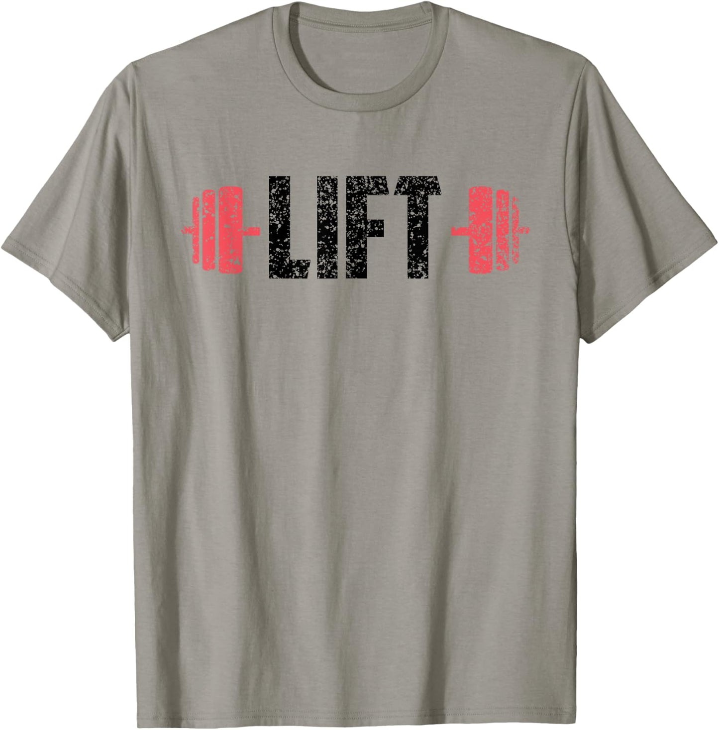 Lift Weightlifting Gym Lifting Workout T-Shirt - T-Shirt | Sand