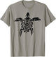 Sea Turtle Vintage Retro Tribal Throwback Vacation T-Shirt - T-Shirt | Sand