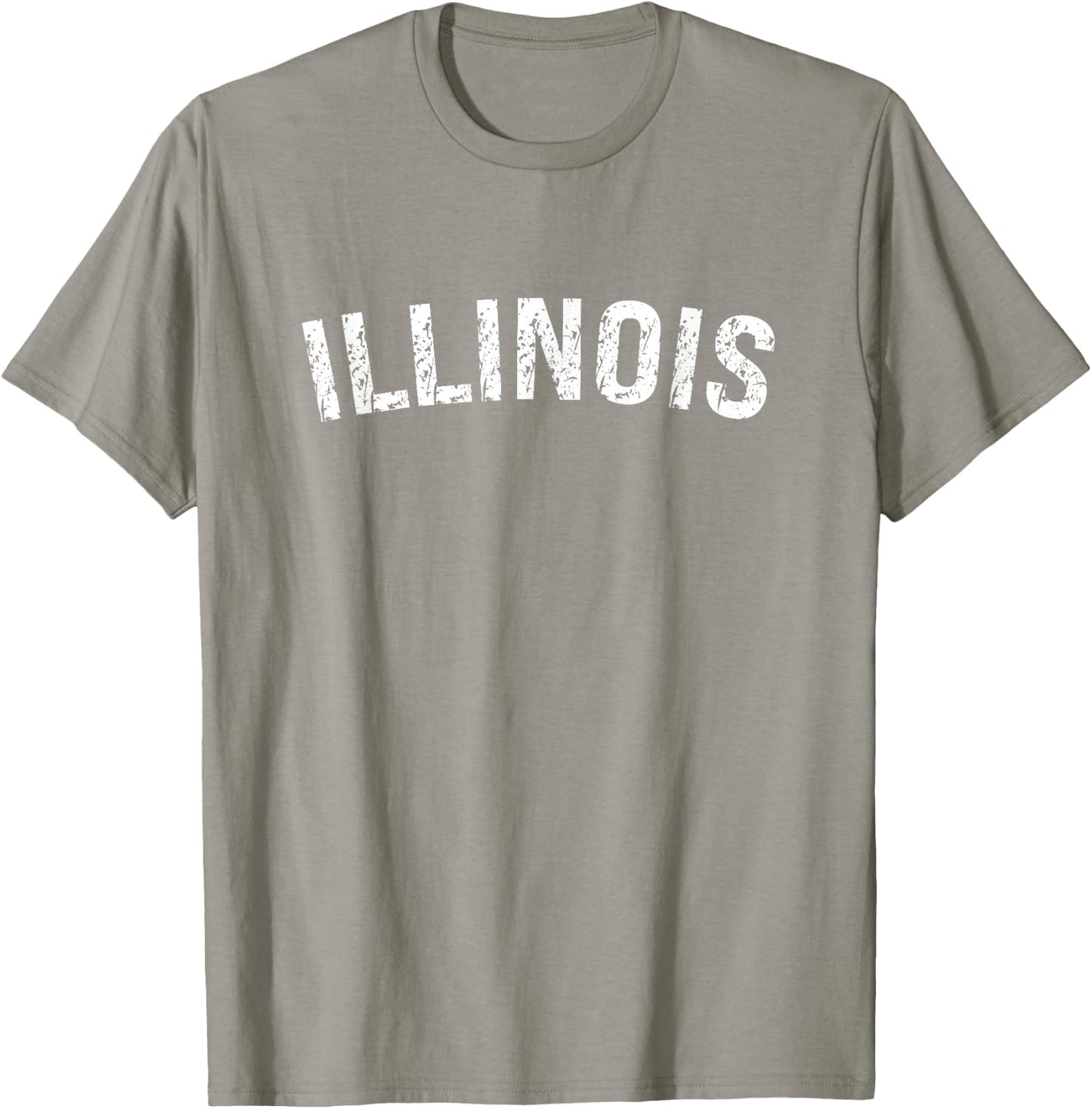 Vintage Illinois Illinois Orange T-Shirt - T-Shirt | Sand