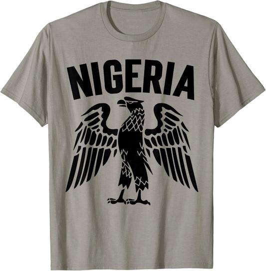 Nigeria & Nigerian Eagle. , Women & Kids. Up Nigeria T-Shirt - T-Shirt | Sand