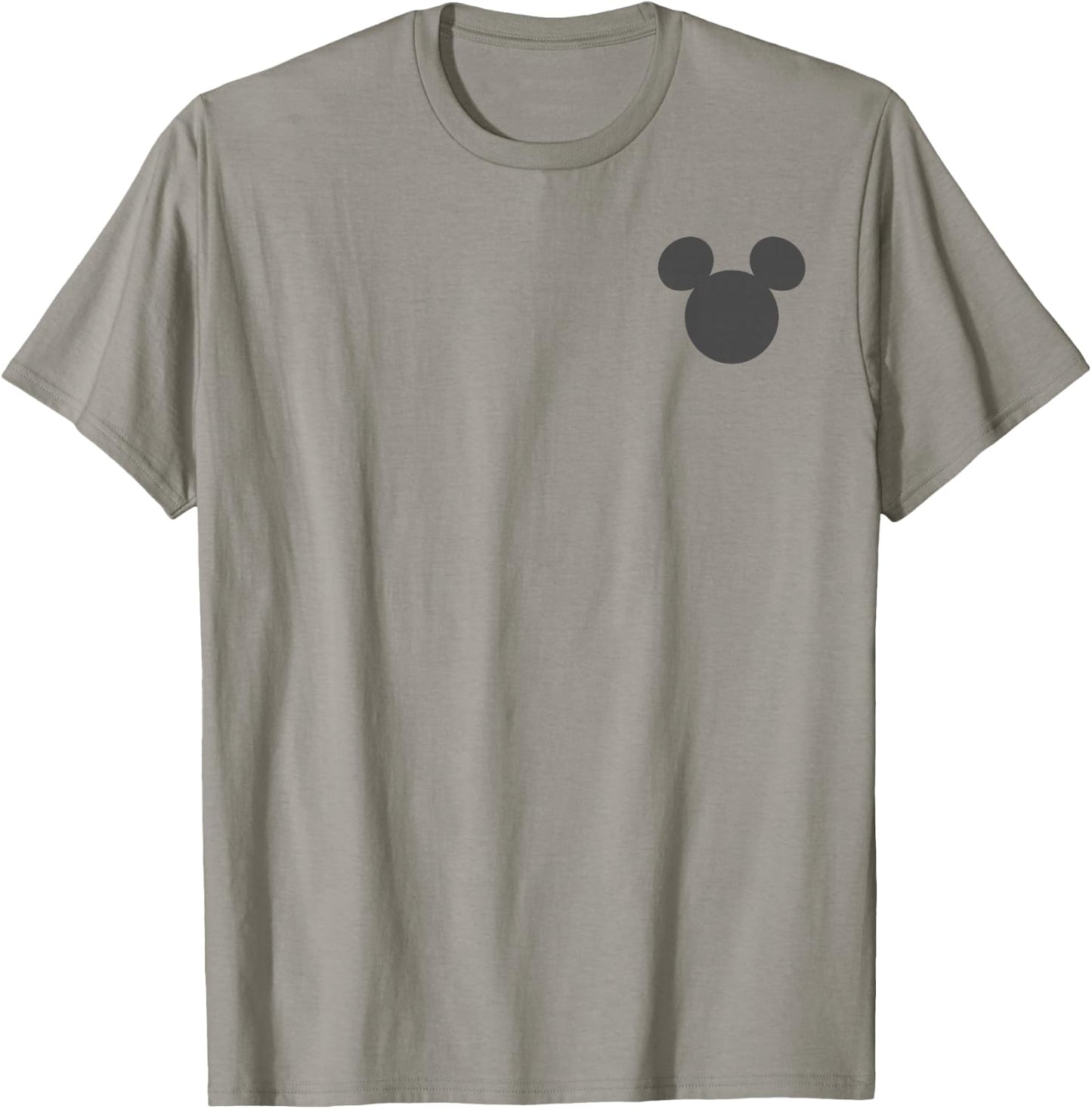 Disney Mickey and Friends Mickey Silhouette Front & Back T-Shirt - T-Shirt | Sand