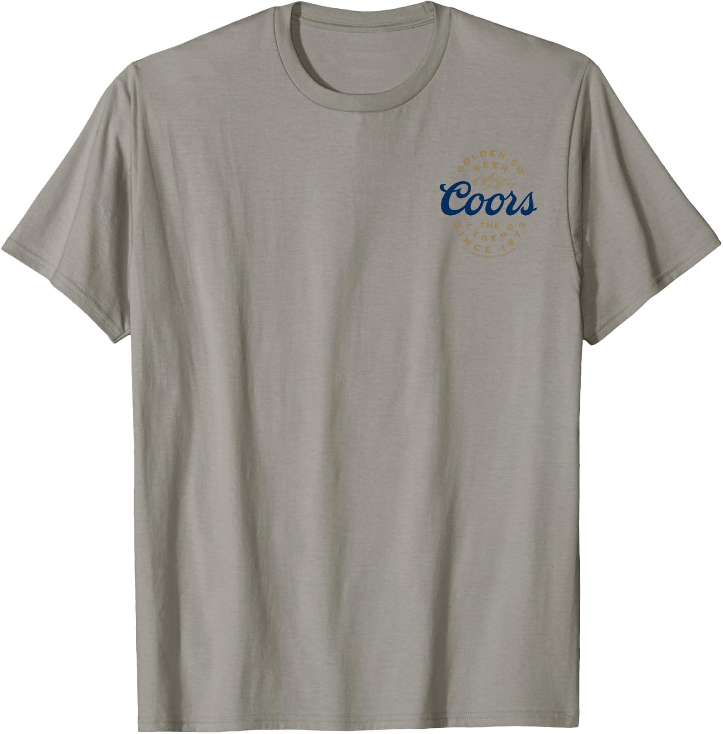 Coors Brewing Company Coors The Legend Small Pocket Logo T-Shirt - T-Shirt | Sand
