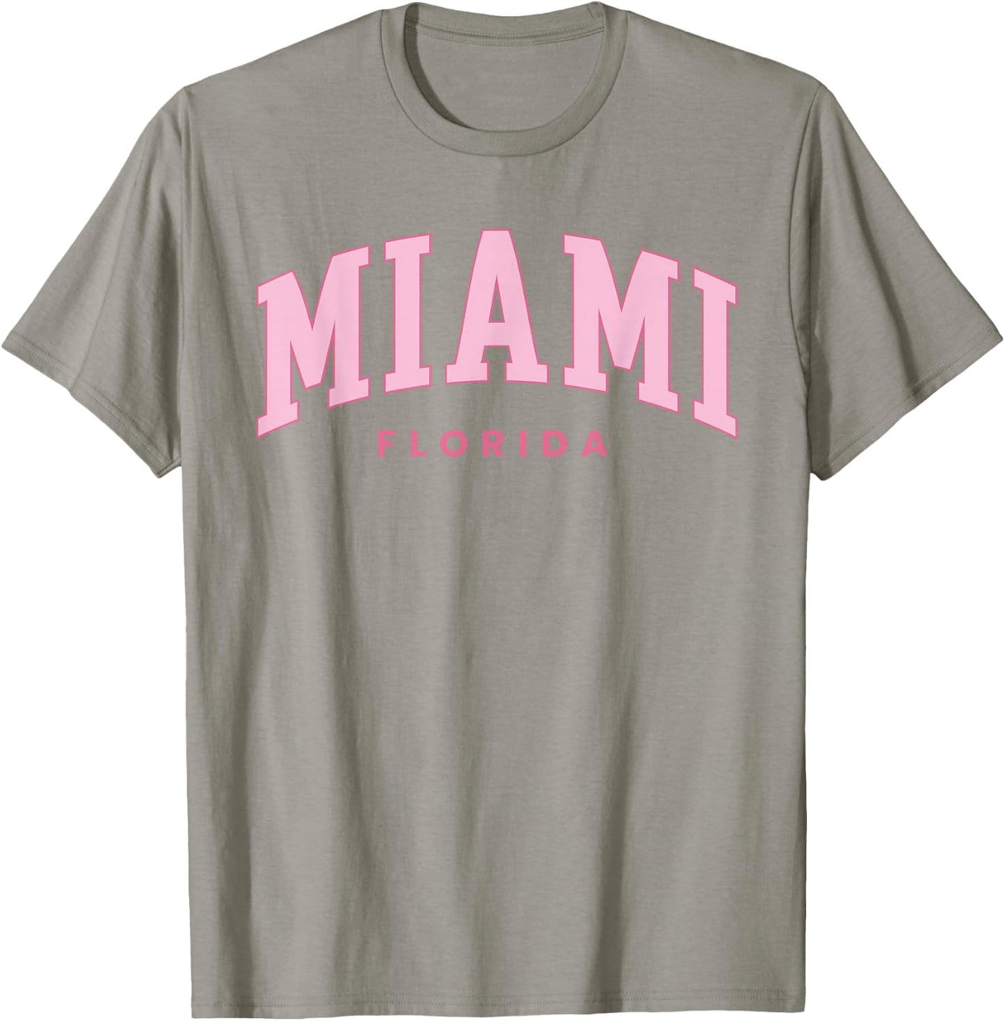 Retro Miami Florida Vintage Preppy Throwback Girls Kid T-Shirt - T-Shirt | Sand