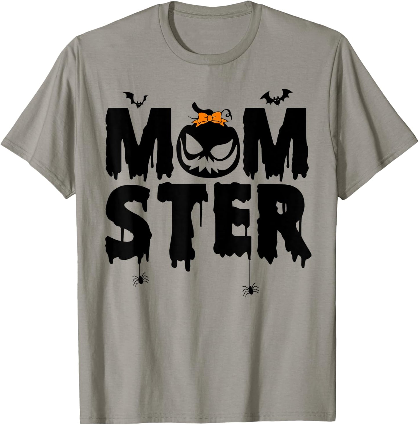 Momster Shirt Halloween Mom Costume Monster Momster Women T-Shirt - T-Shirt | Sand