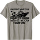 You Don't Have To Be Crazy To Cruise With Us Cruise Trip T-Shirt - T-Shirt | Sand