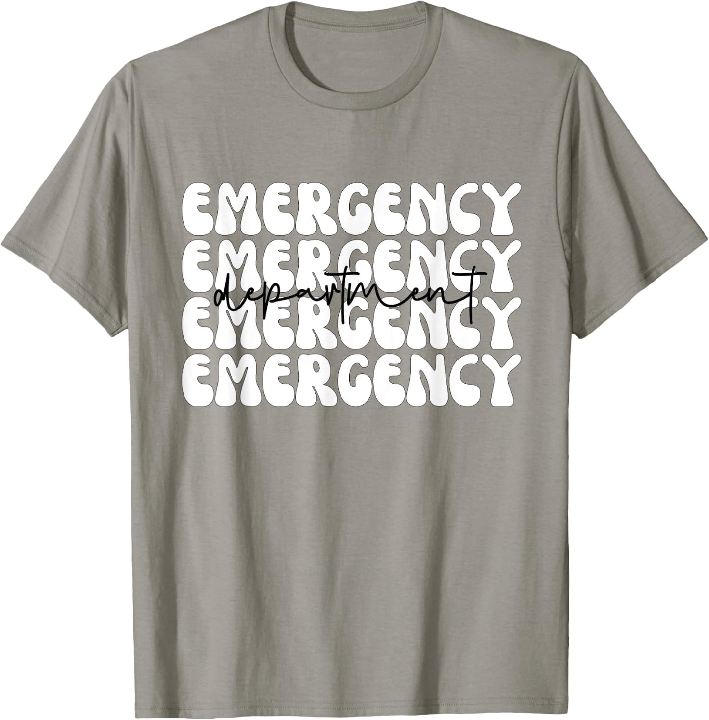 Emergency Department Emergency Room Healthcare Nursing T-Shirt - T-Shirt | Sand