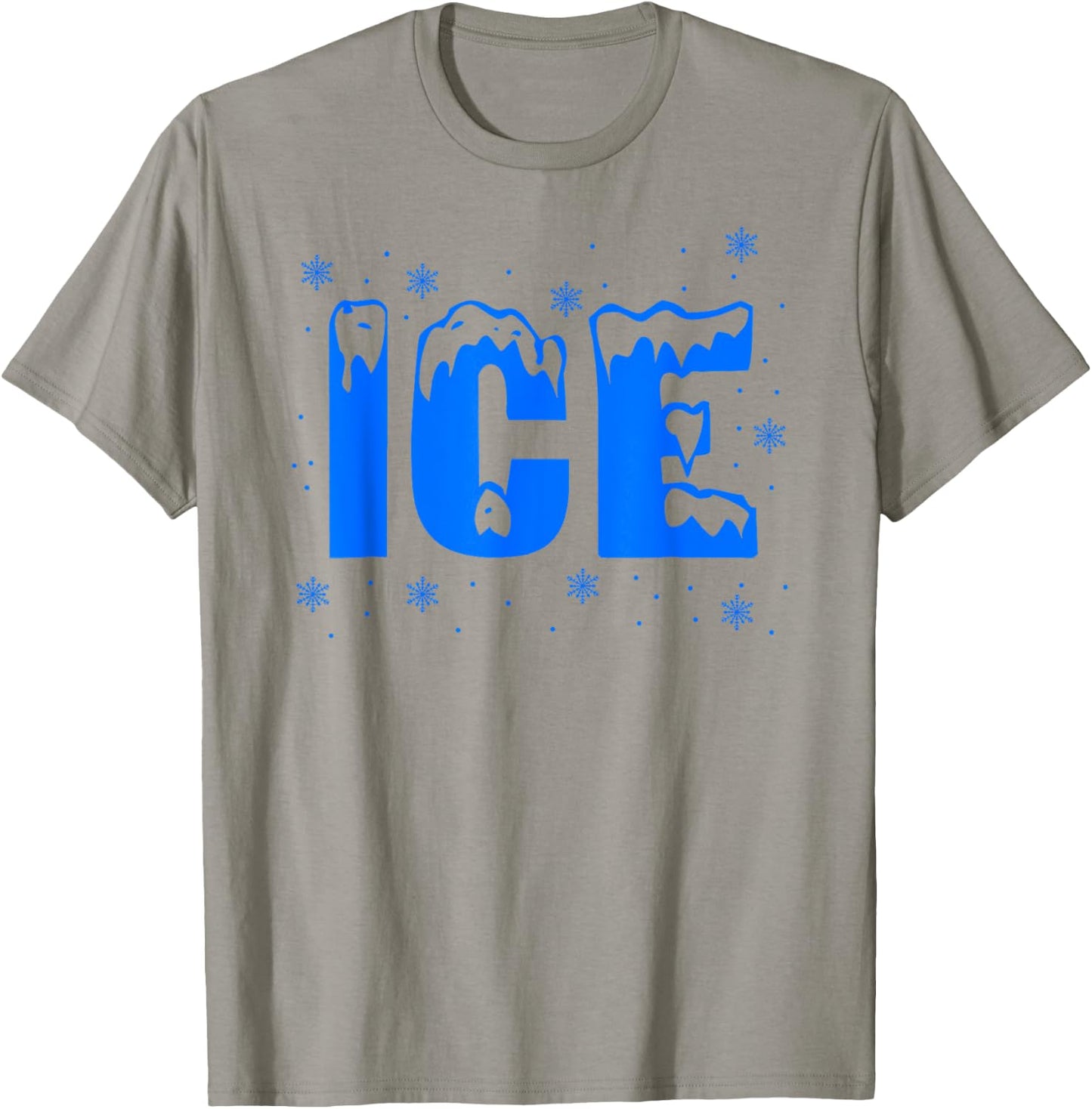 Frozen Ice Bag Funny Halloween Costume Ice Ice And Baby T-Shirt - T-Shirt | Sand