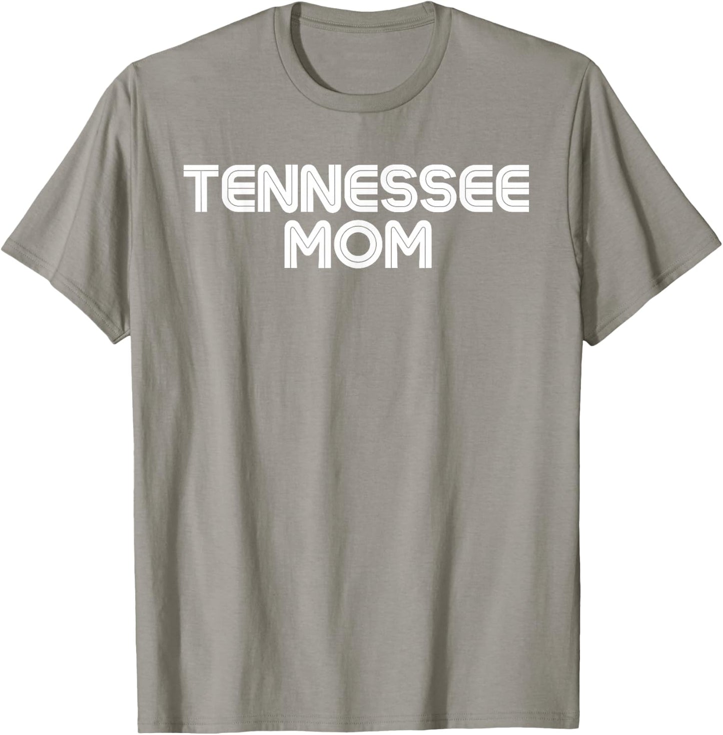 Retro Tennessee Mom TN Orange Vintage Tennessee Parent T-Shirt - T-Shirt | Sand
