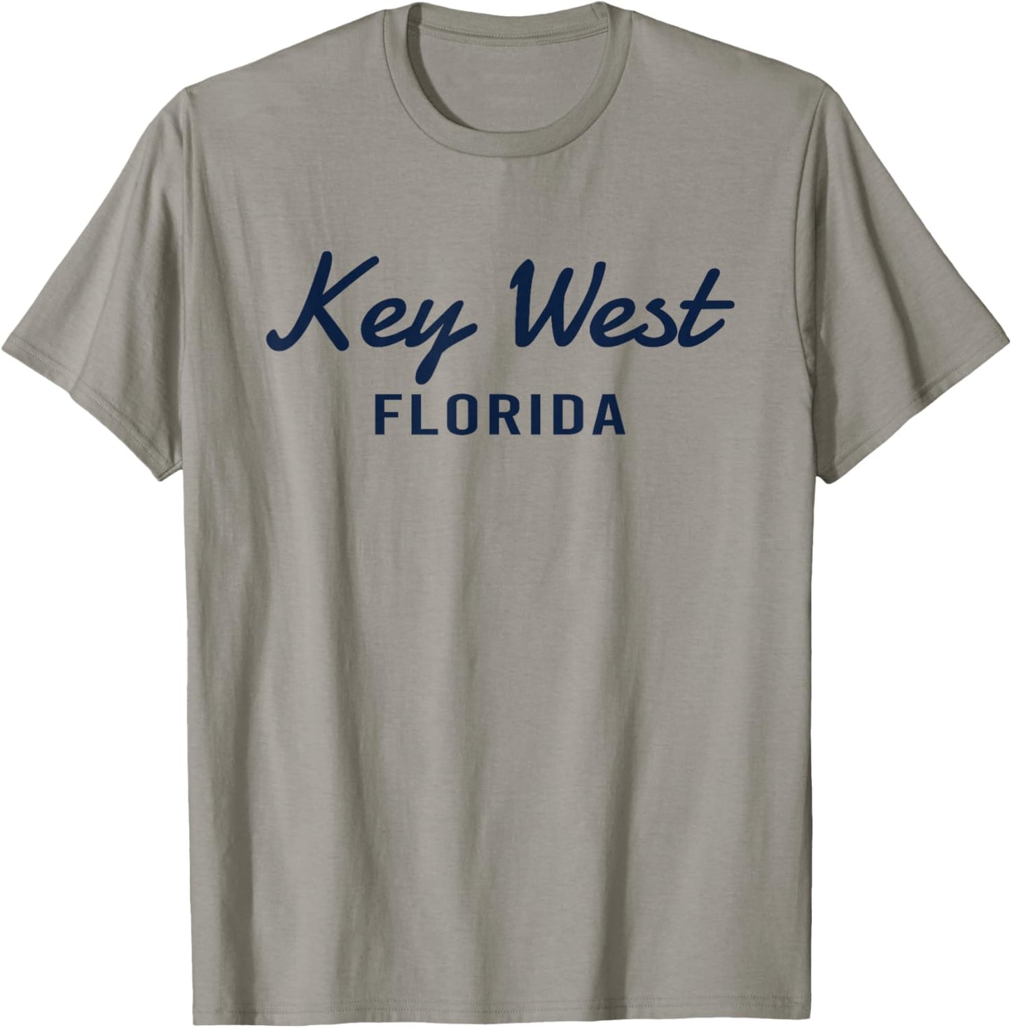 Key West - Florida - Throwback Design - Classic T-Shirt - T-Shirt | Sand
