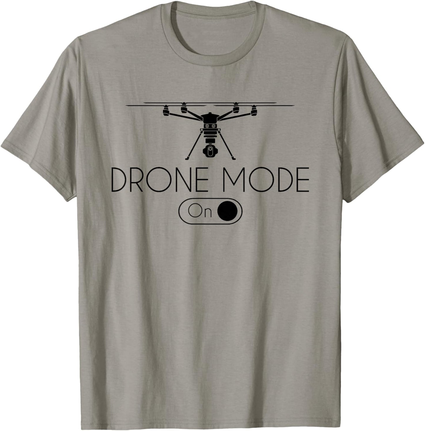 Funny Drone Pilot Gifts & Equipment Retro Vintage Grey T-Shirt - T-Shirt | Sand
