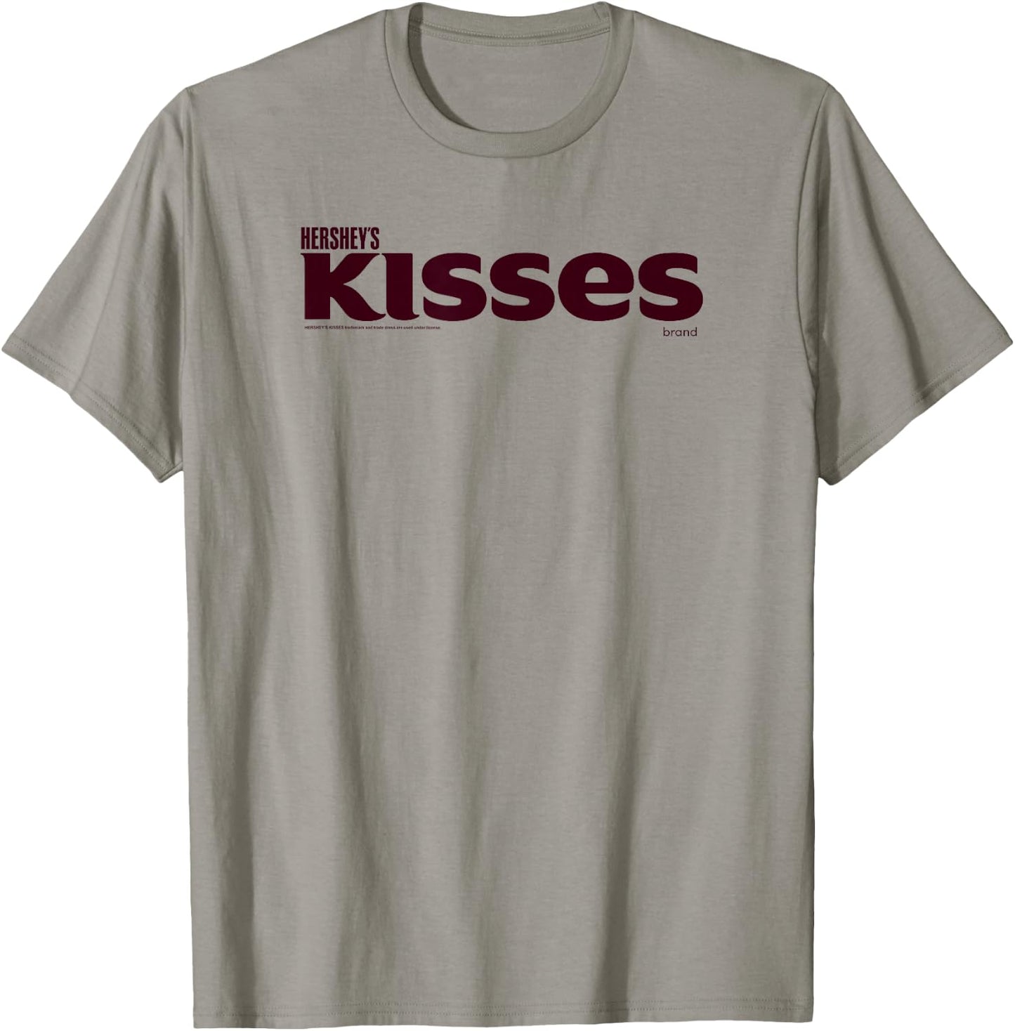 Hershey's Kisses Wordmark Centered Logo T-Shirt - T-Shirt | Sand