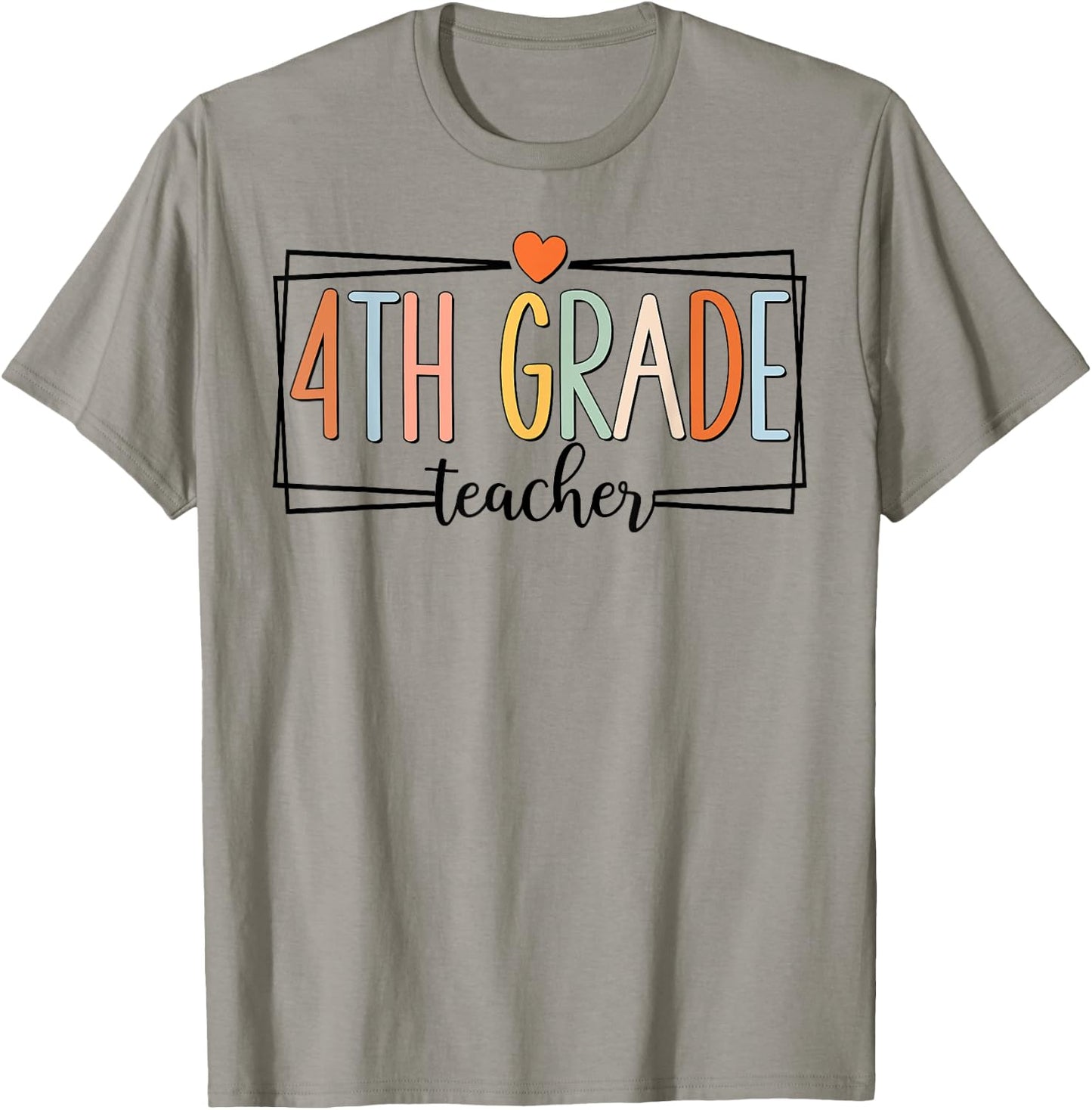Fourth Grade Teacher 4th Grade Teachers Back to School T-Shirt - T-Shirt | Sand