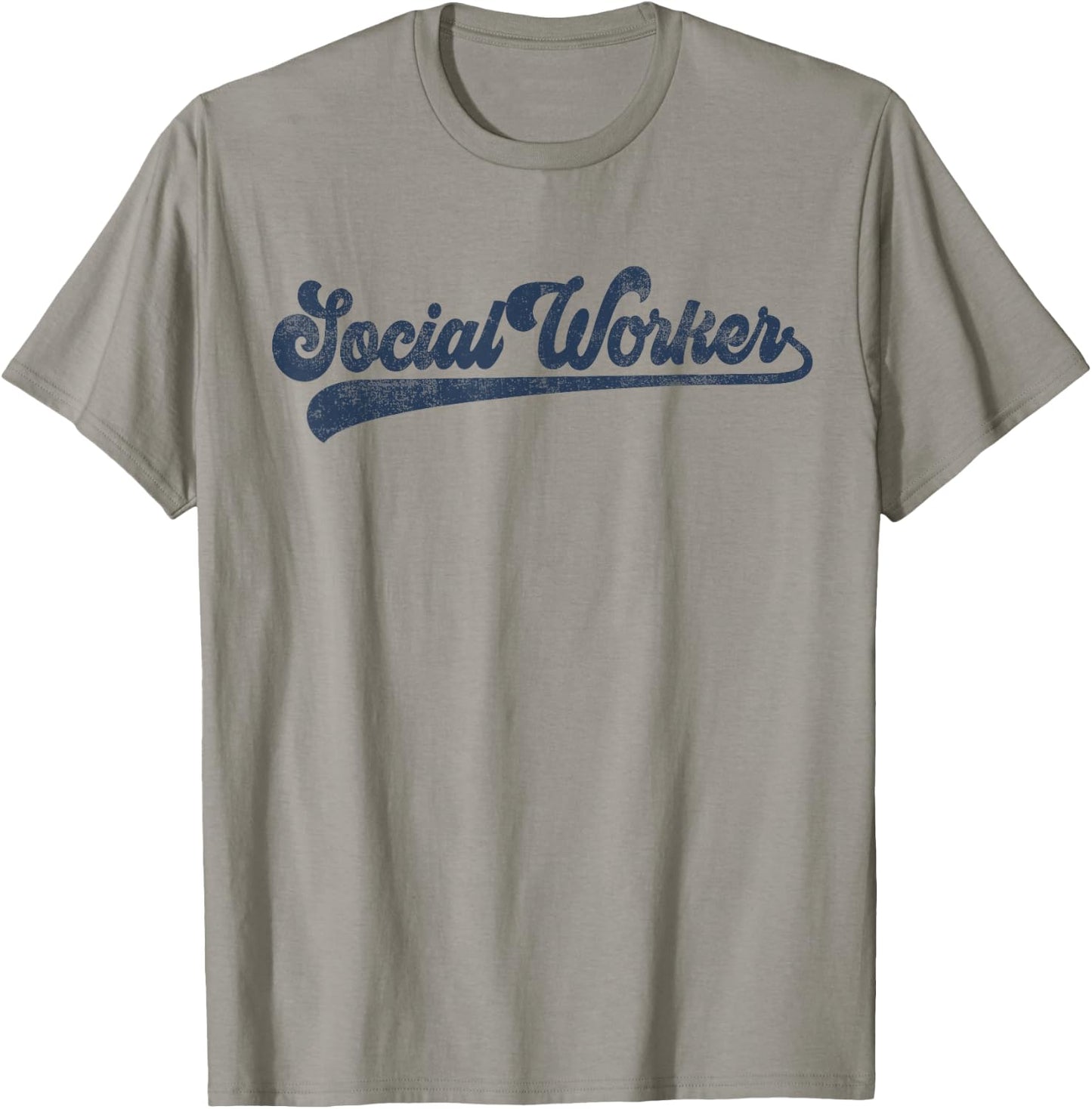 Social Worker Cute Vintage Graphic Social Work T-Shirt - T-Shirt | Sand