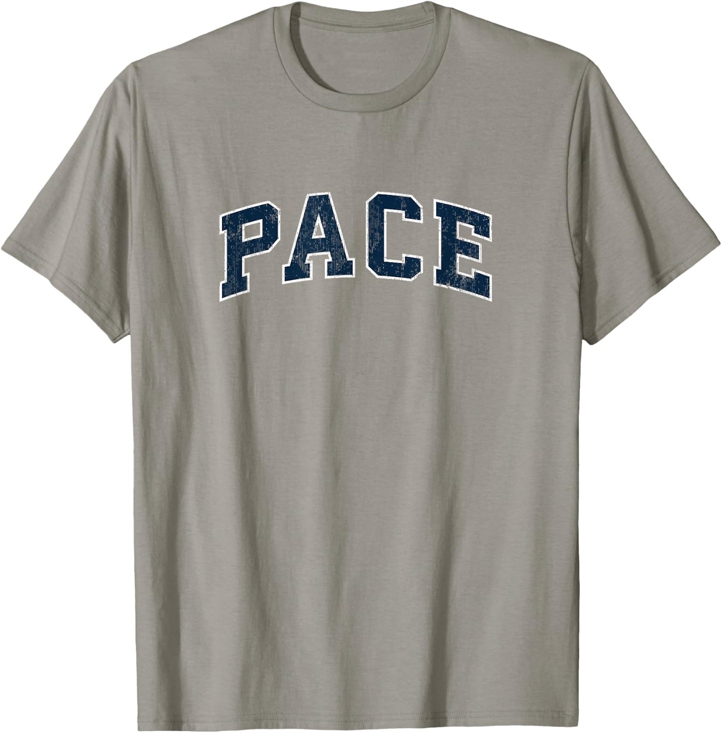 Pace Florida FL Vintage Sports Design Navy Design T-Shirt - T-Shirt | Sand