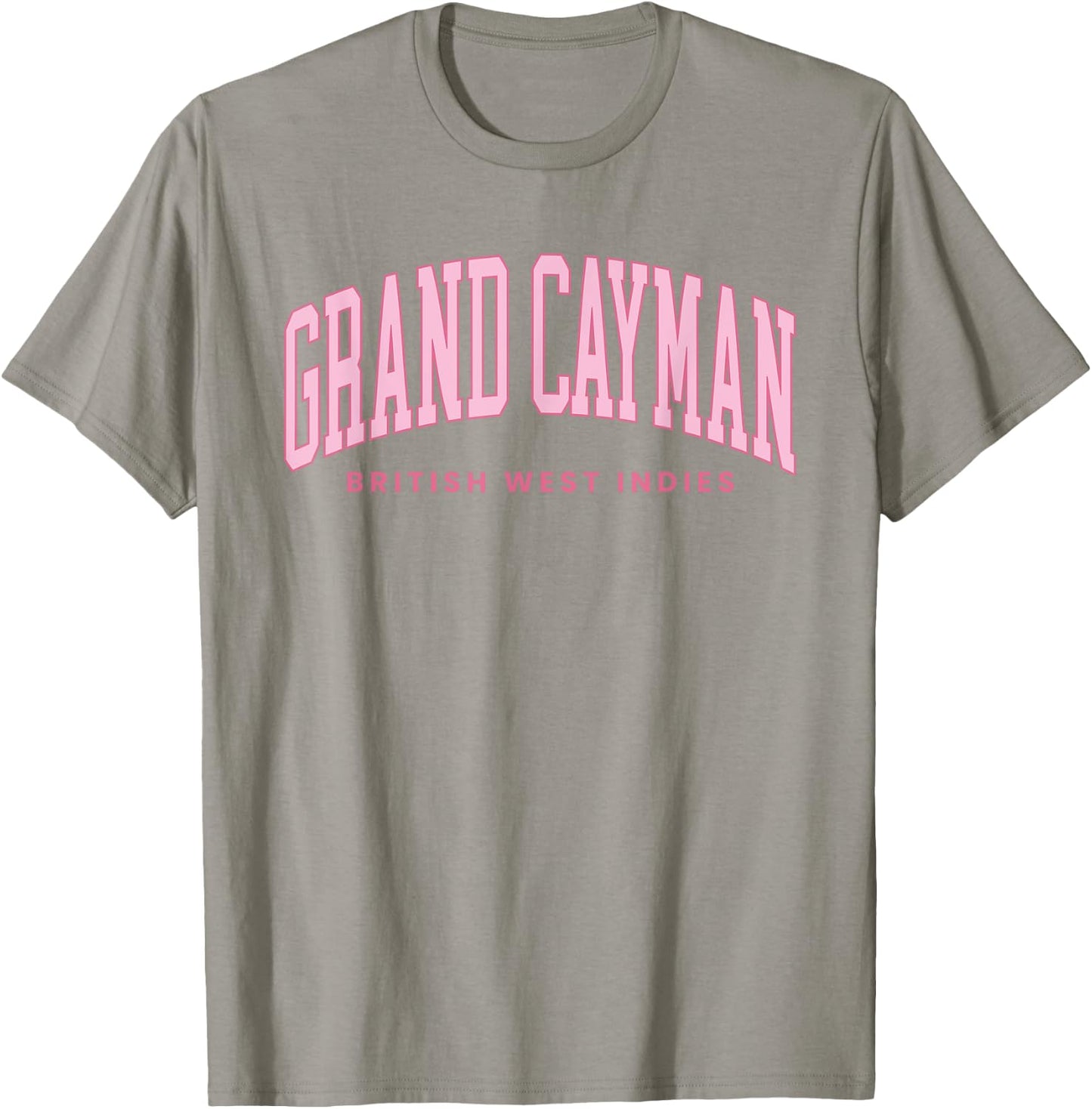 Grand Cayman Islands Summer Retro Preppy Throwback T-Shirt - T-Shirt | Sand