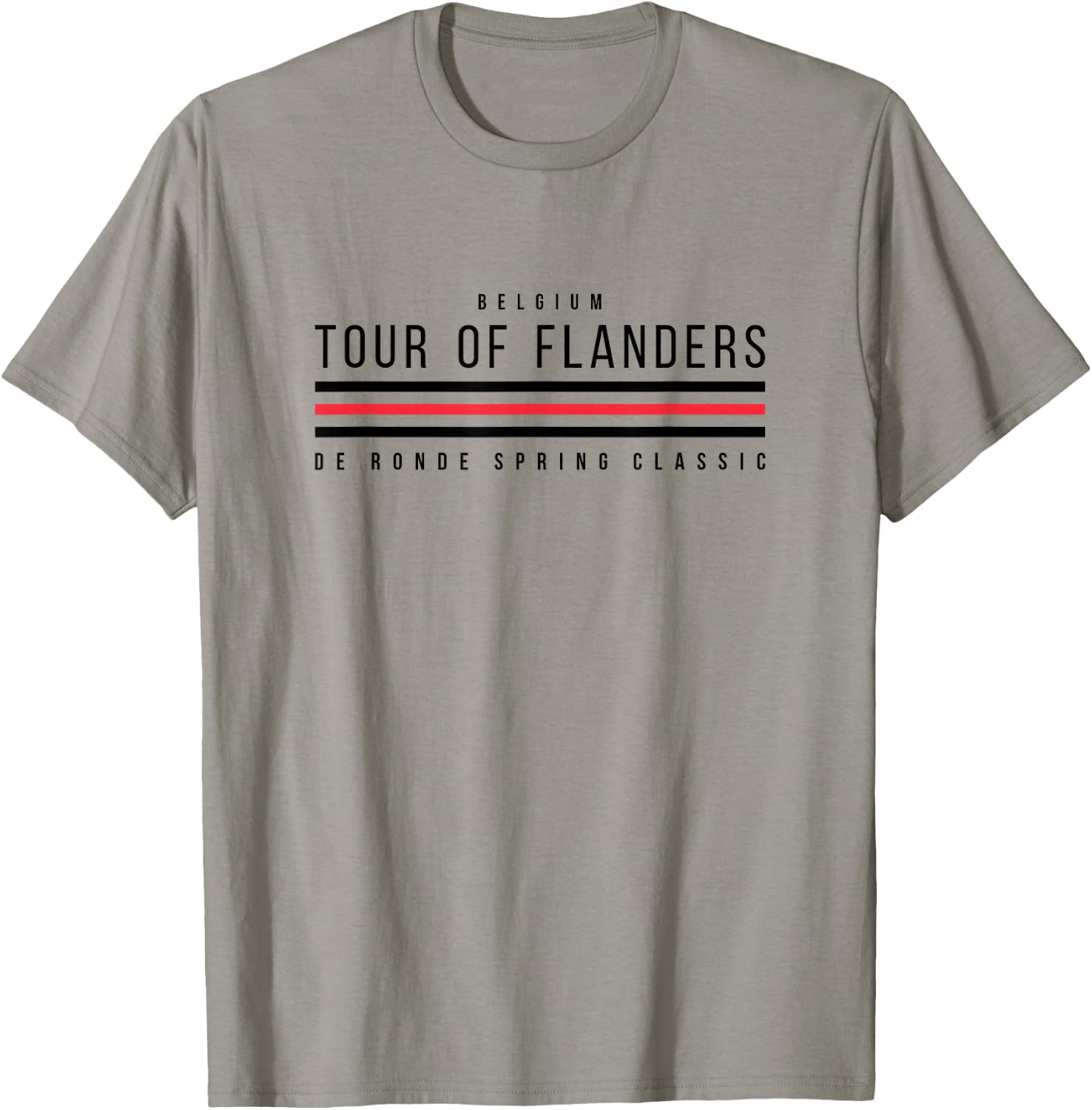 Tour Of Flanders De Ronde Spring Classic Belgium T-Shirt - T-Shirt | Sand
