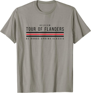 Tour Of Flanders De Ronde Spring Classic Belgium T-Shirt - T-Shirt | Sand