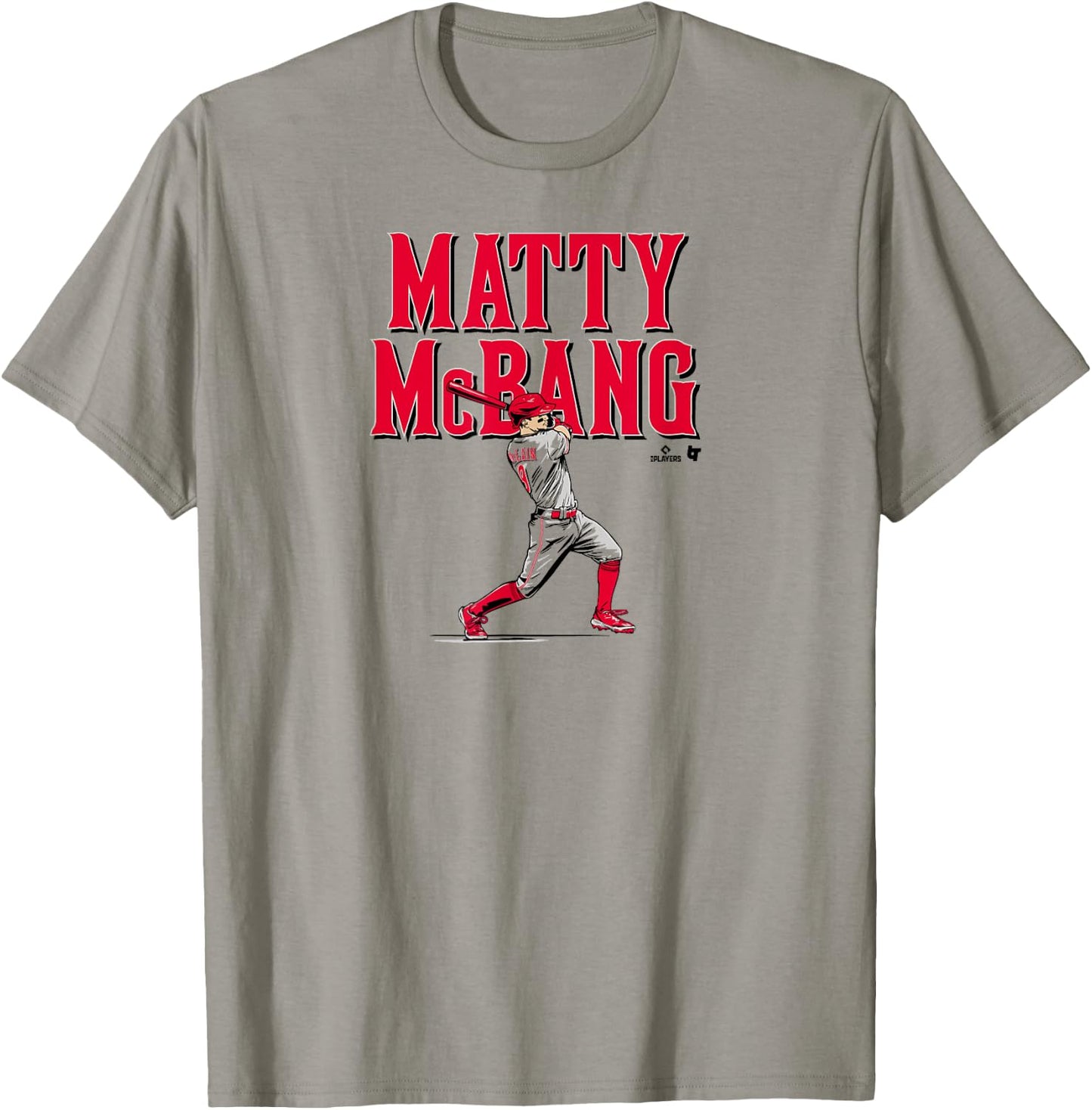 Matt McLain - Matty McBang - Cincinnati Baseball T-Shirt - T-Shirt | Sand