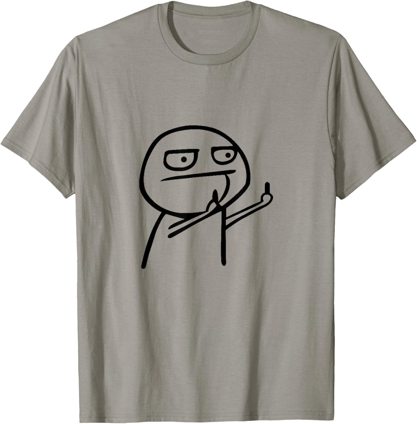 Funny stick man, funny picture, men and women T-Shirt - T-Shirt | Sand