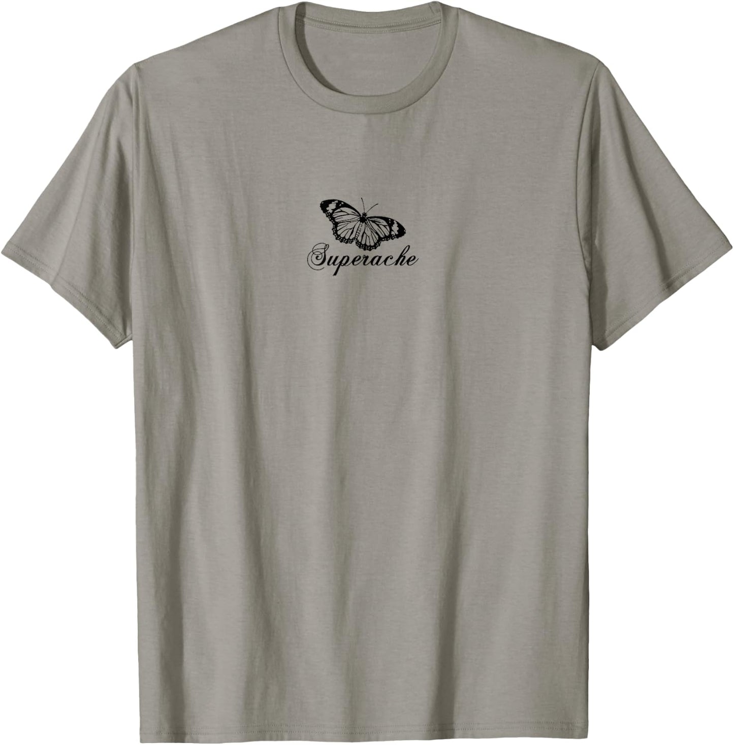 Official Conan Gray Superache Butterfly Pink T-Shirt - T-Shirt | Sand