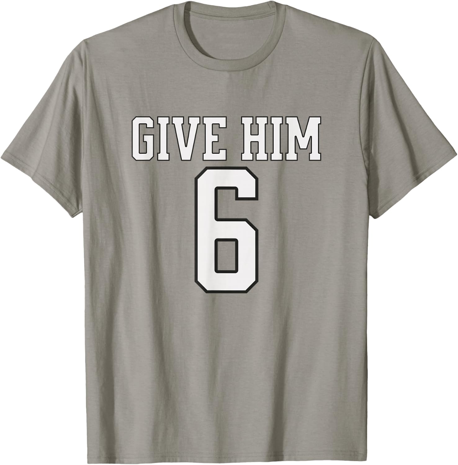 Tennessee Volunteer State | Give Him Six T-Shirt - T-Shirt | Sand
