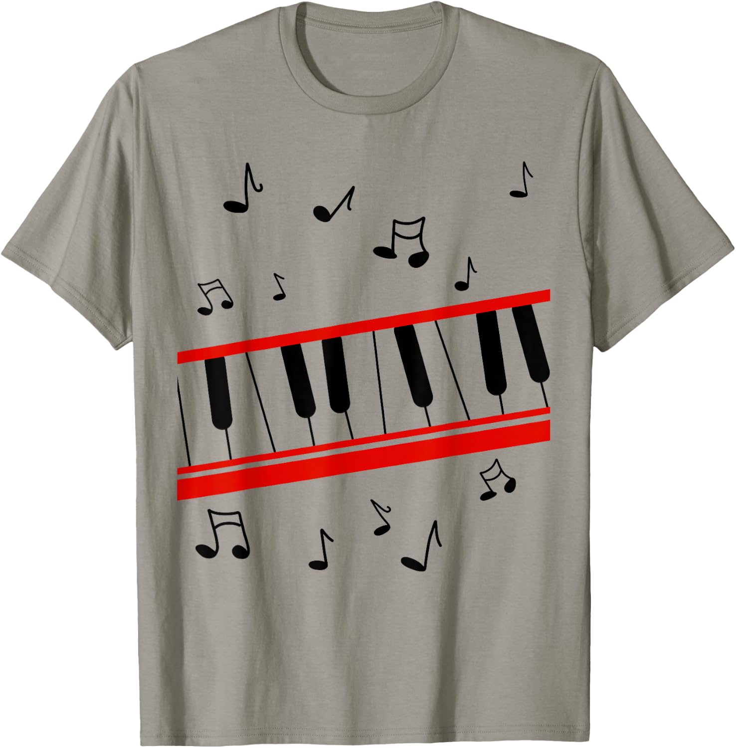Retro 1980s Beat It Piano cartoon version T-Shirt - T-Shirt | Sand