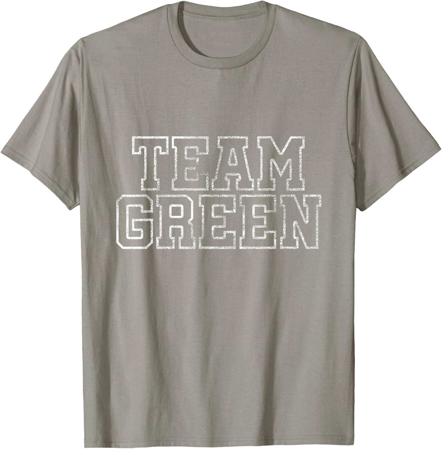 Sleepaway Summer Camp Color war Green Team Spirit Kids T-Shirt - T-Shirt | Sand