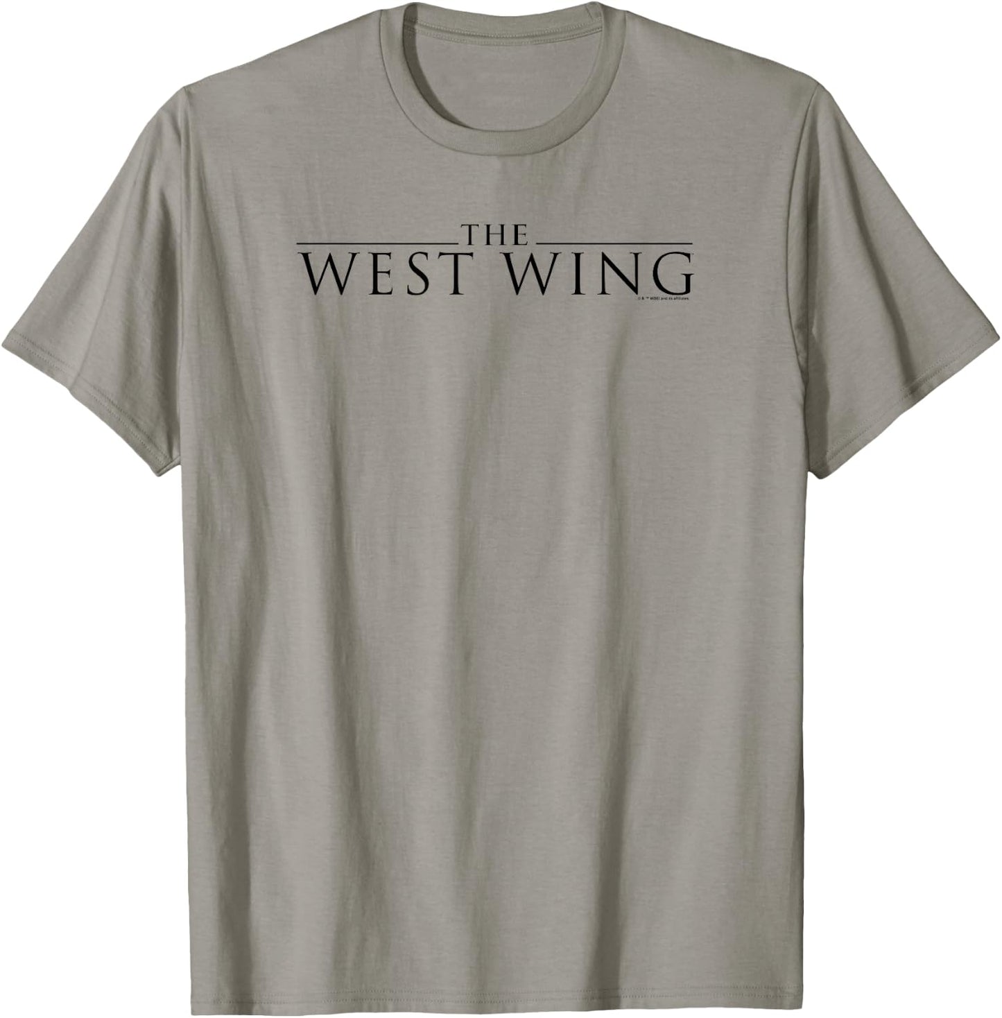 WB100 The West Wing Series Classic Text Logo T-Shirt - T-Shirt | Sand