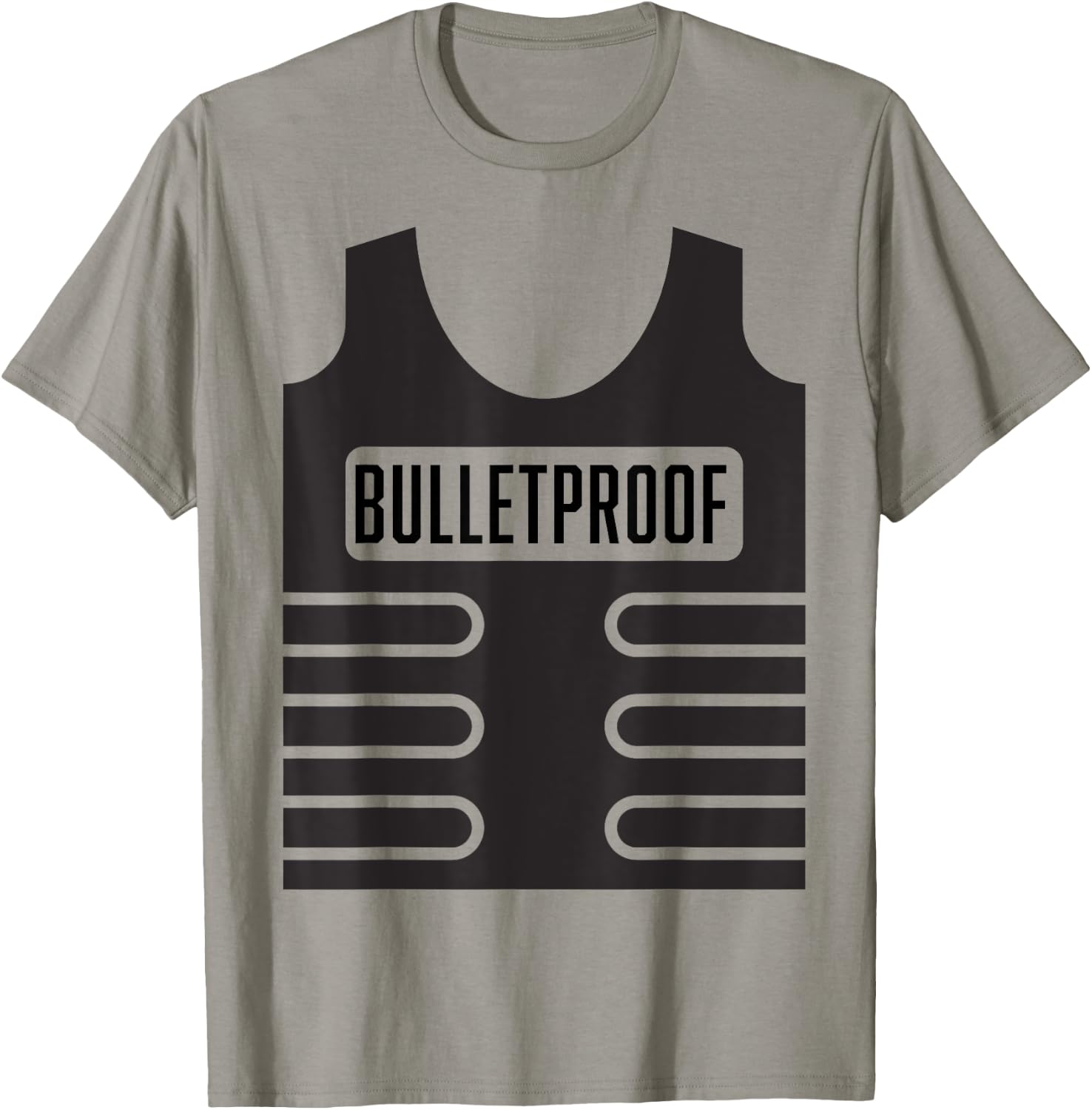 Police Vest Halloween Outfit Bulletproof T-Shirt - T-Shirt | Sand