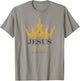 JESUS is King – Revelation 19:16 Christian Faith Graphic T-Shirt - T-Shirt | Sand