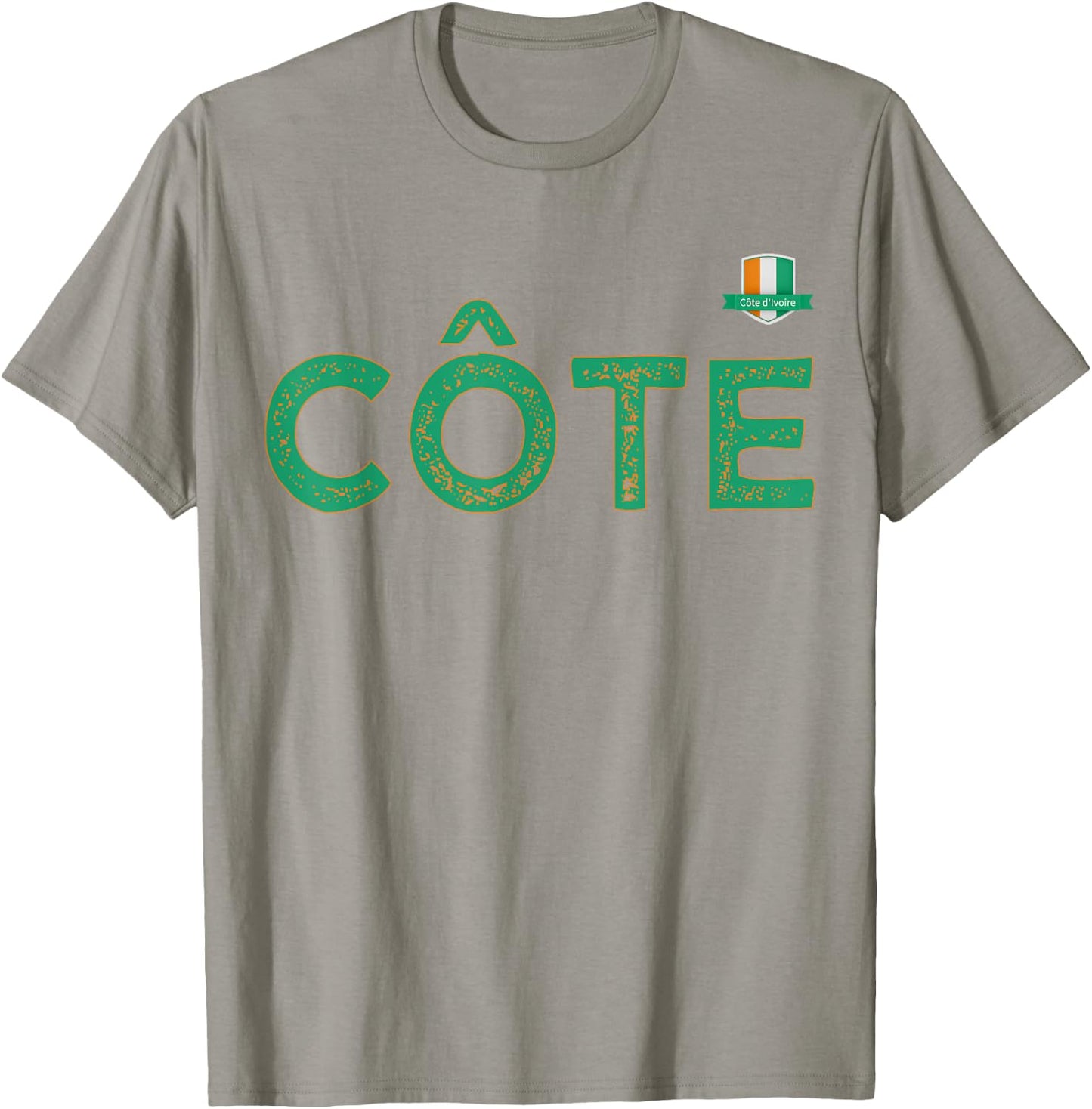 Team Flag Group apparel - Côte - Côte d'Ivoire Ivory Coast T-Shirt - T-Shirt | Sand