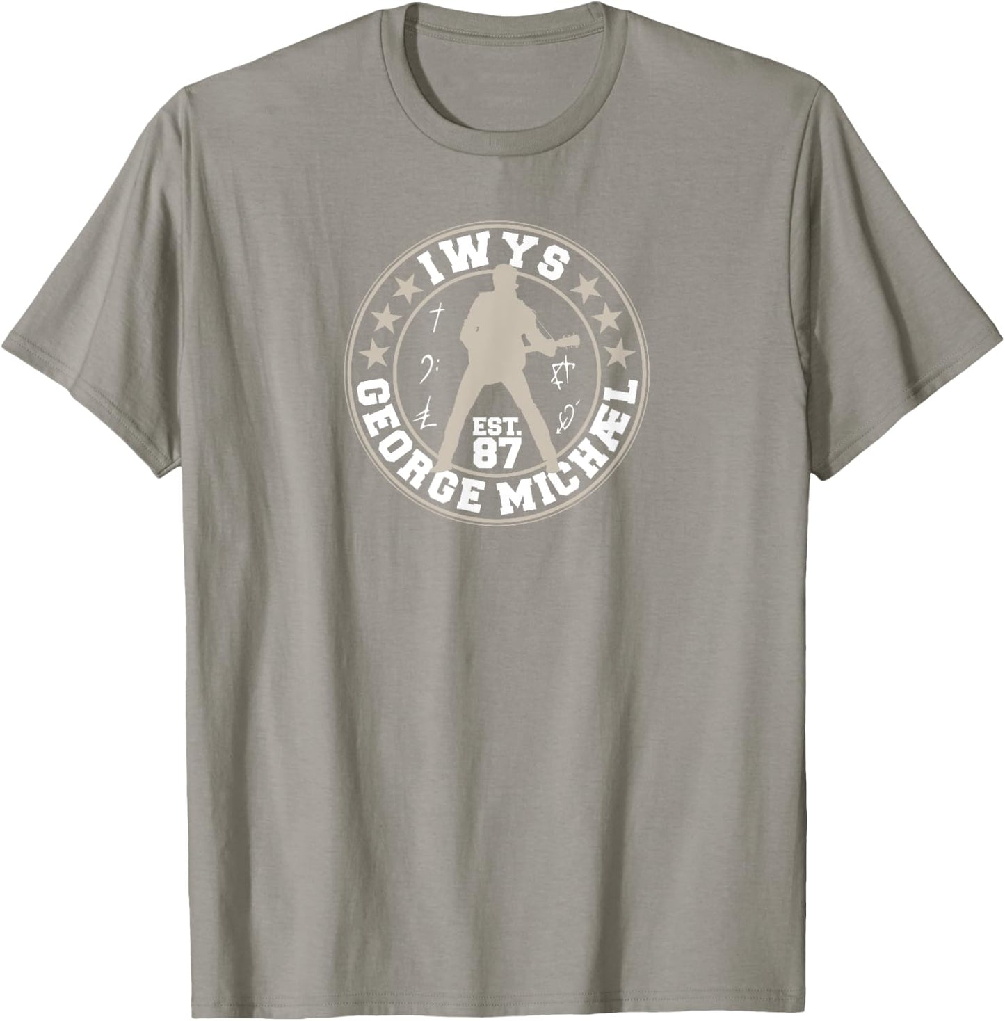 George Michael - IWYS Crest T-Shirt - T-Shirt | Sand