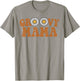 Retro Groovy Mama Matching Family 1st Birthday Party T-Shirt - T-Shirt | Sand