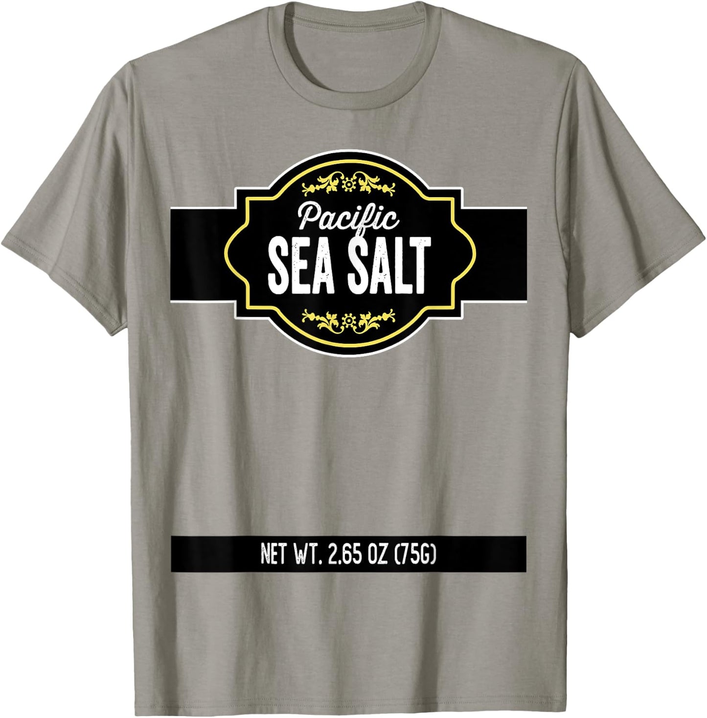 Pacific Sea Salt Spice Rack Simple Halloween Team Costume T-Shirt - T-Shirt | Sand