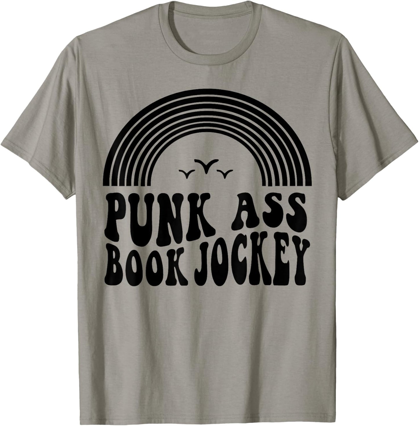 Punk Ass Book Jockey T-Shirt - T-Shirt | Sand