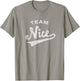 Funny Christmas Naughty or Nice, Team Nice T-Shirt - T-Shirt | Sand