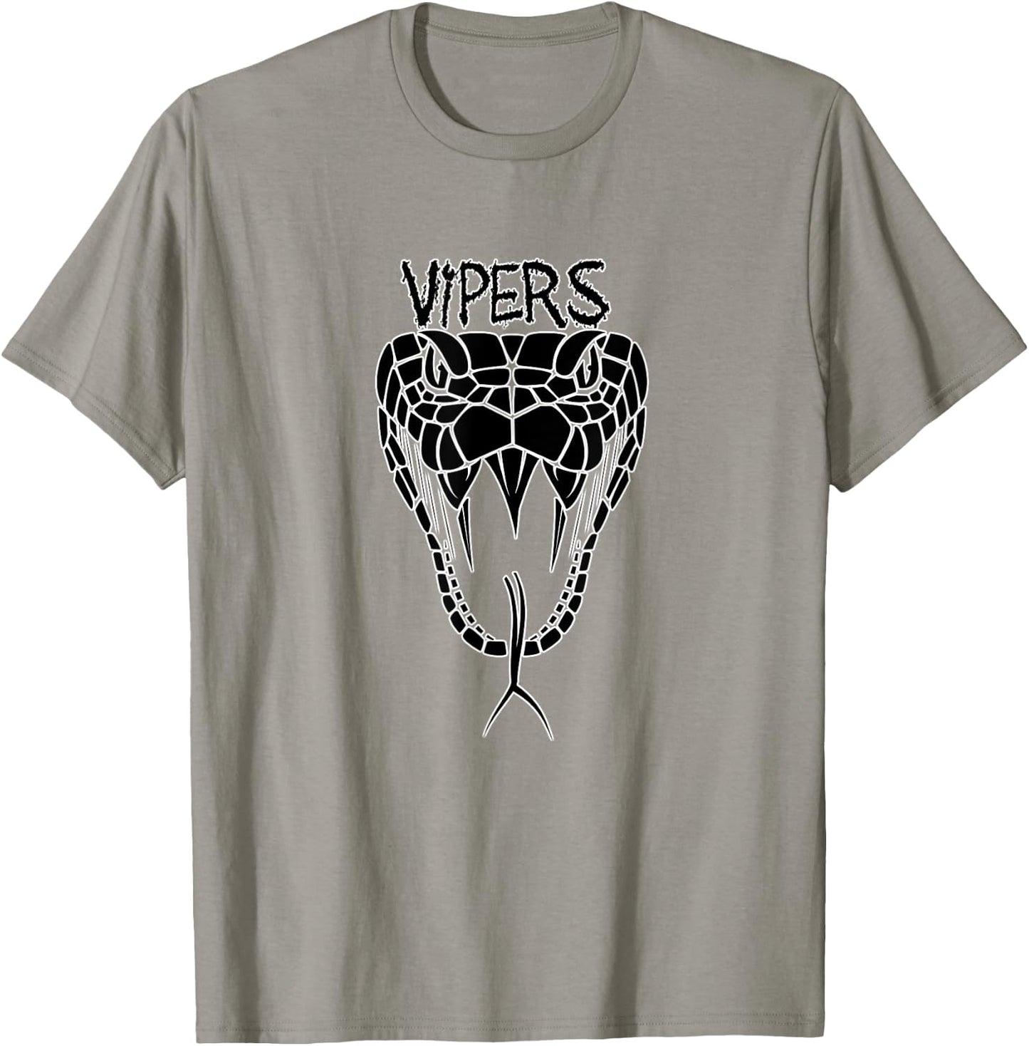 Go Vipers Football Baseball Basketball Cheer Team Fan Spirit T-Shirt - T-Shirt | Sand