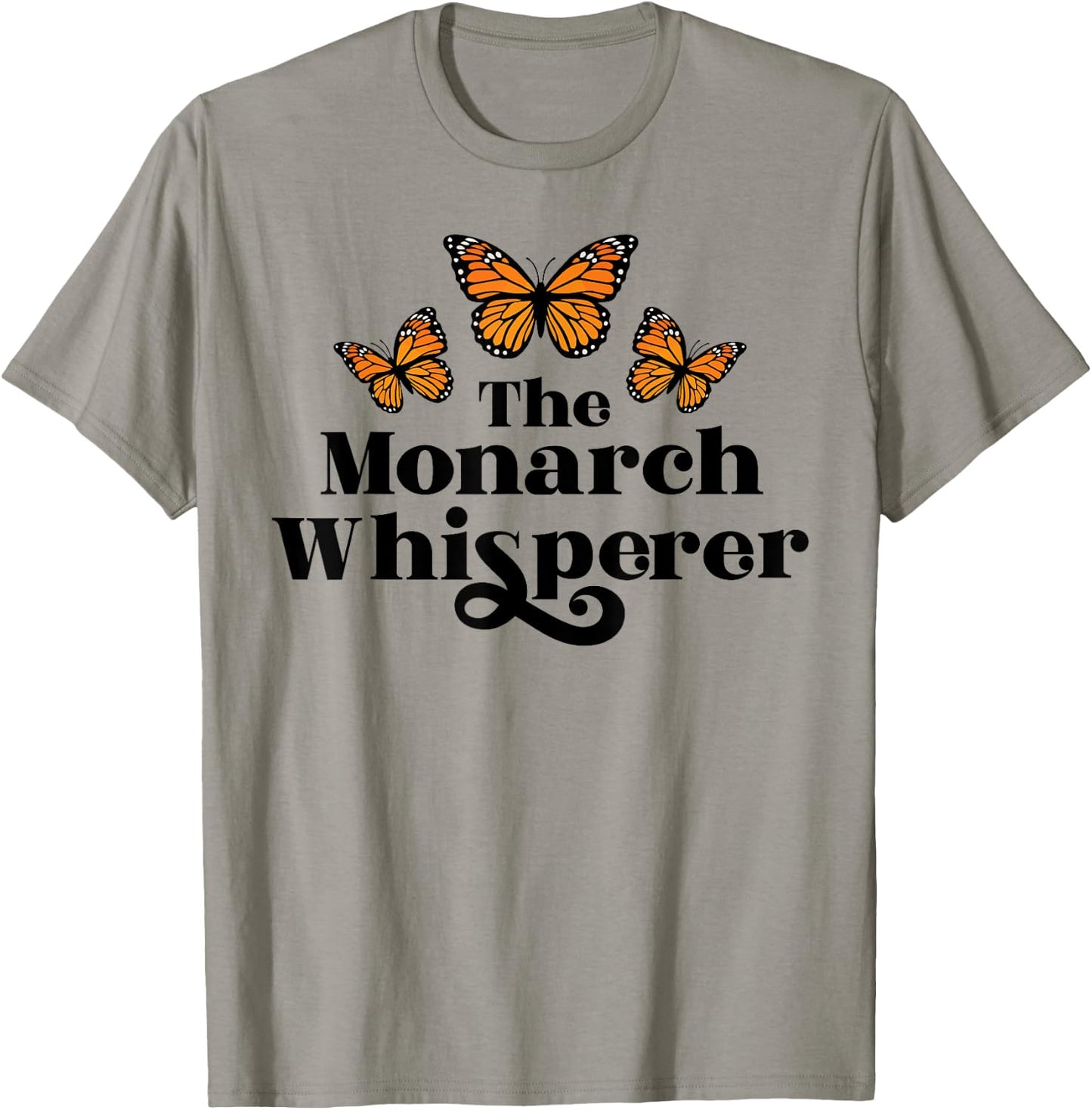 This Monarch Whisperer Butterfly Lover Retro Vintage Women T-Shirt - T-Shirt | Sand