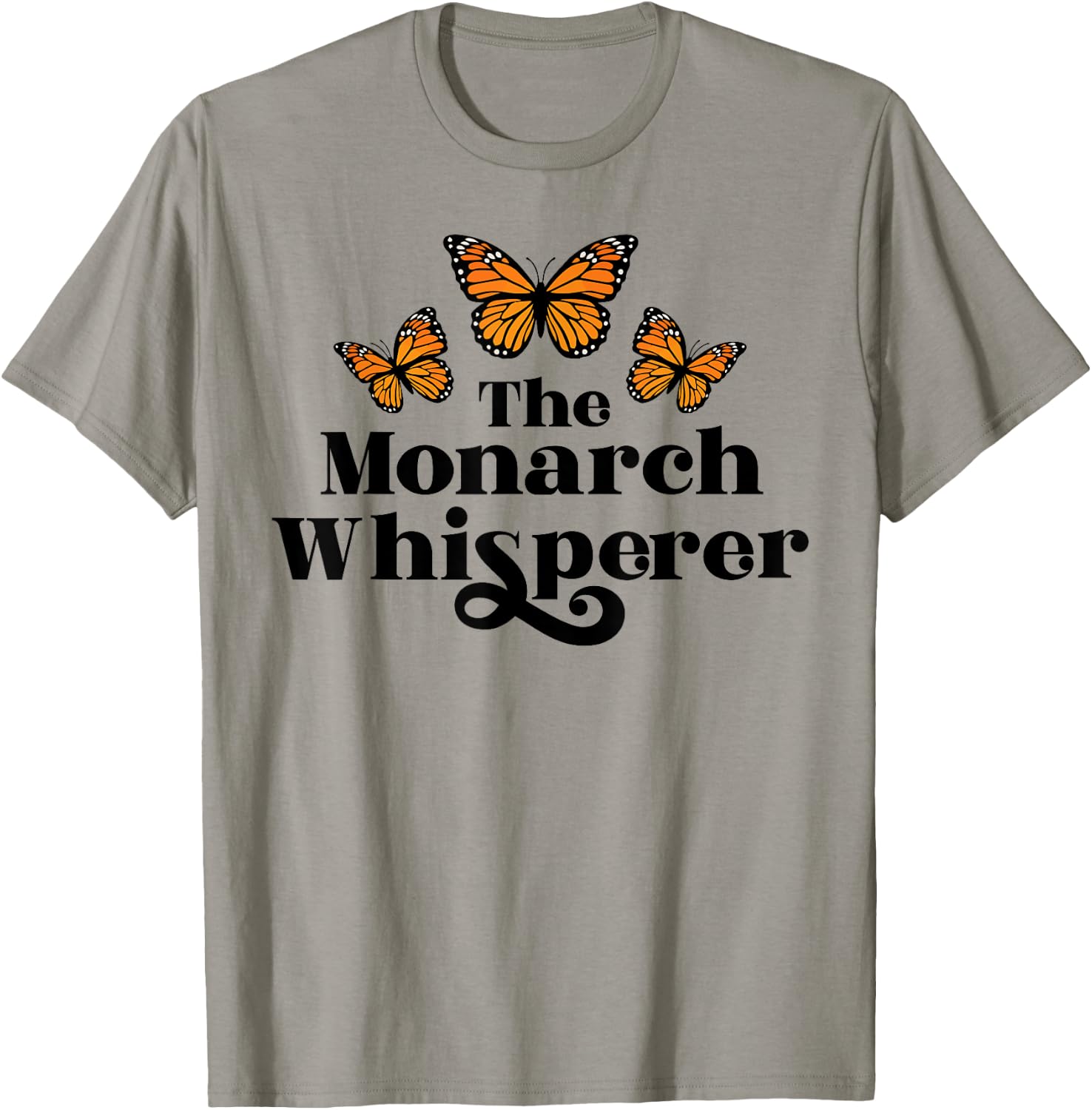 This Monarch Whisperer Butterfly Lover Retro Vintage Women T-Shirt - T-Shirt | Sand